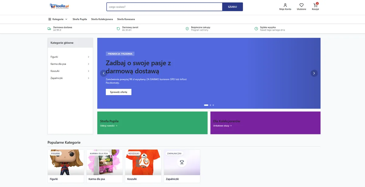 ToDla — sklep internetowy