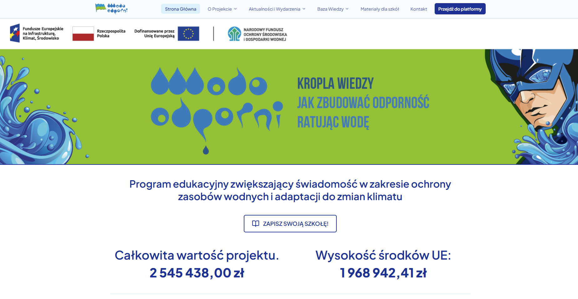 Wodoodporni — platforma edukacyjna