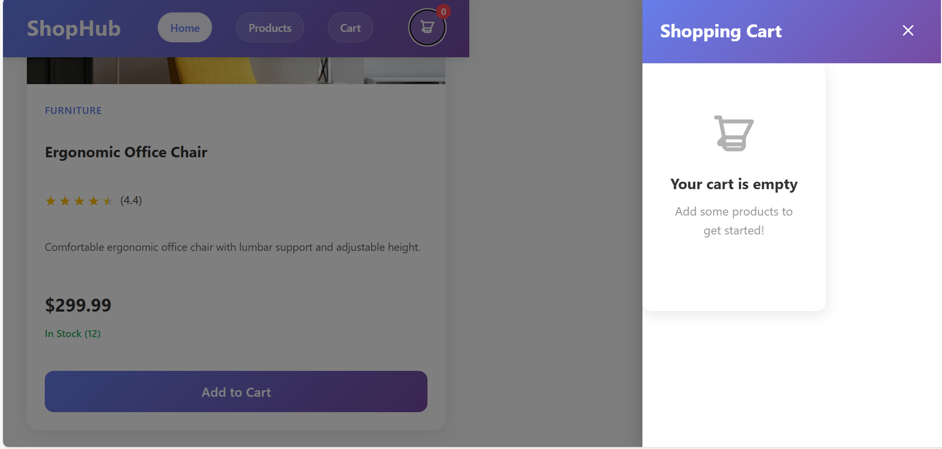 Sklep internetowy – projekt 2