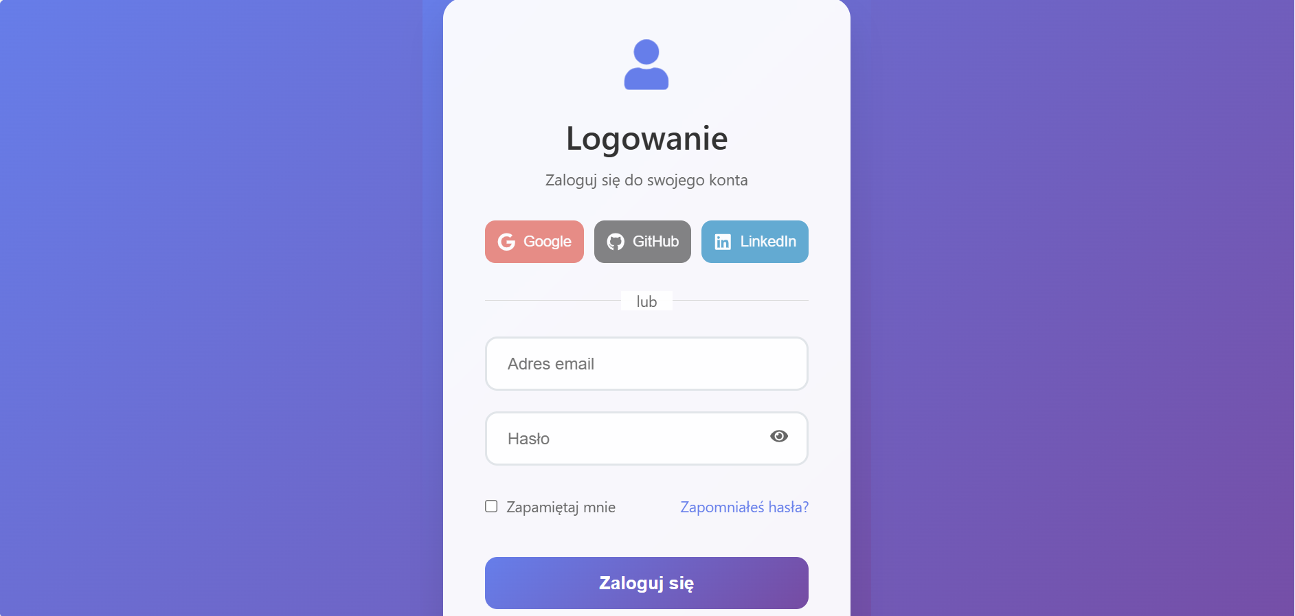 SaaS – Zaawansowany login dla sklepu internetowego SaaS